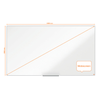 Nobo Impression Pro Widescreen tableau blanc magnétique en acier laqué 188 x 106 cm 1915257 247400