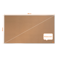 Nobo Impression Pro Widescreen tableau d'affichage en liège 89 x 50 cm 1915415 247385