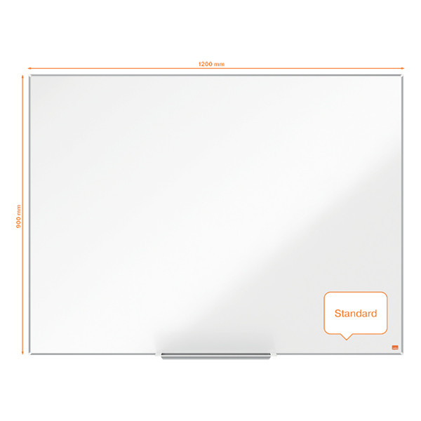 Tableau blanc magnétique - 90 x 120 x 0,4 cm