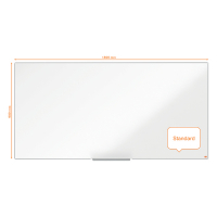 Nobo Impression Pro tableau blanc magnétique émaillé 180 x 90 cm 1915398 247410