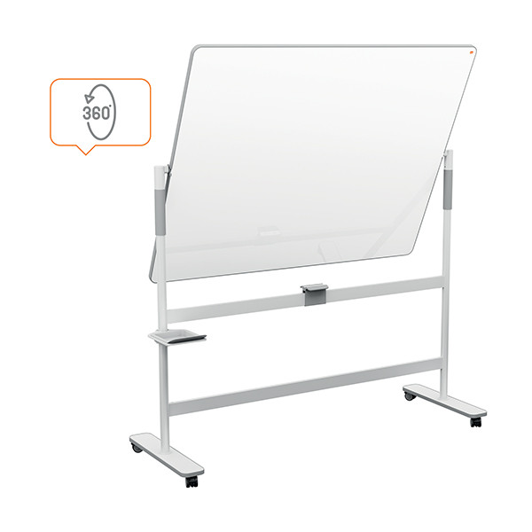 Nobo Move & Meet tableau blanc mobile réversible émaillé magnétique 150 x 120 cm 1915645 247509 - 3
