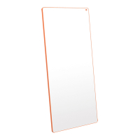 Nobo Move & Meet tableau blanc portable 180 x 90 cm cadre orange 1915565 247433