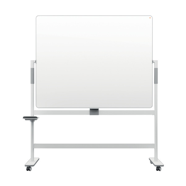 Tableau blanc mobile avec support, 120 x 80 cm, surface d'écriture  magnétique double face, effaçable à sec avec cadre en aluminium, accessoires  pour salle de classe, maison, bureau, noir : : Fournitures