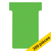 Offre : 3x Nobo fiches T taille 2 (100 fiches) - vert