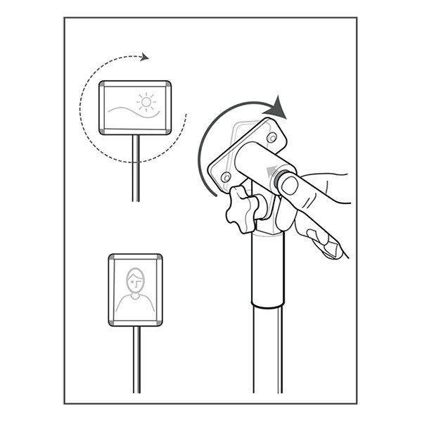 Nobo Premium Plus cadre clic-clac en aluminium et standard A4 1902383 247380 - 6