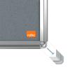 Nobo Premium Plus tableau d'affichage en feutre 90 x 60 cm - gris 1915195 247413 - 4