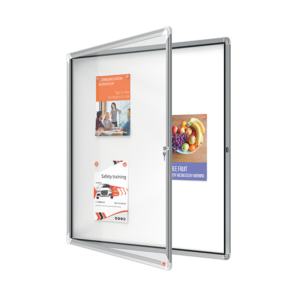 Nobo Premium Plus vitrine pour extérieure 12 x A4 métal 1902581 247488 - 4