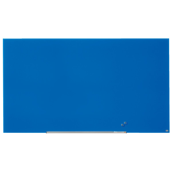 Nobo Widescreen tableau en verre magnétique (188,3 x 105,3 cm) - bleu 1905190 247335 - 1