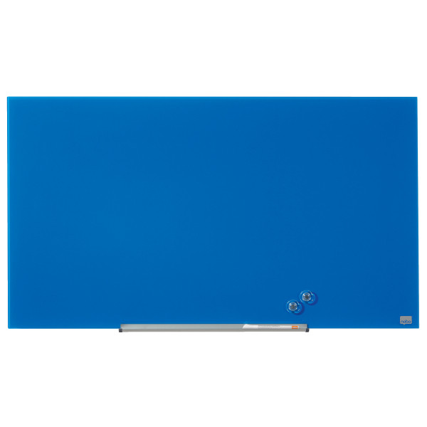 Nobo Widescreen tableau en verre magnétique (99,3 x 55,9 cm) - bleu 1905188 247327 - 1