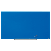 Nobo Widescreen tableau en verre magnétique (99,3 x 55,9 cm) - bleu 1905188 247327