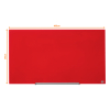 Nobo Widescreen tableau en verre magnétique (99,3 x 55,9 cm) - rouge 1905184 247326 - 2