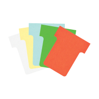 Nobo assortiment de fiches T taille 1,5 (5 couleurs)