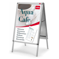 Nobo chevalet porte-affiches aluminium 70 x 100 cm 1902205 247377
