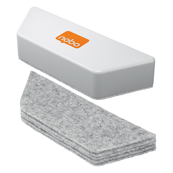 Nobo effaceur magnétique pour tableau blanc - blanc 1905325 247518 - 2