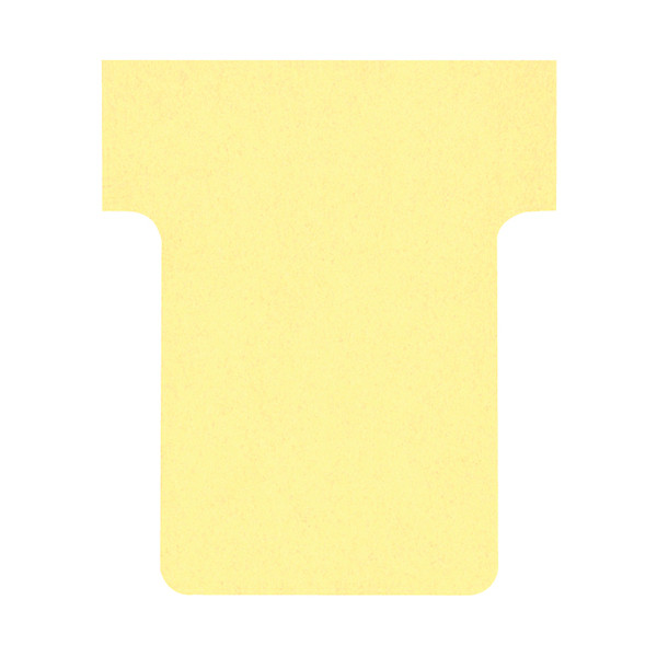 Nobo fiches T taille 1,5 (100 fiches) - jaune 2001504 247031 - 1