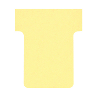 Nobo fiches T taille 1,5 (100 fiches) - jaune 2001504 247031
