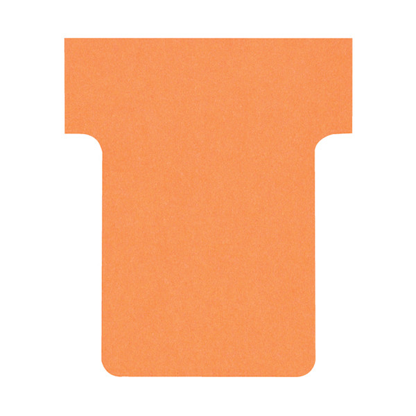Nobo fiches T taille 1,5 (100 fiches) - orange 2001509 247034 - 1