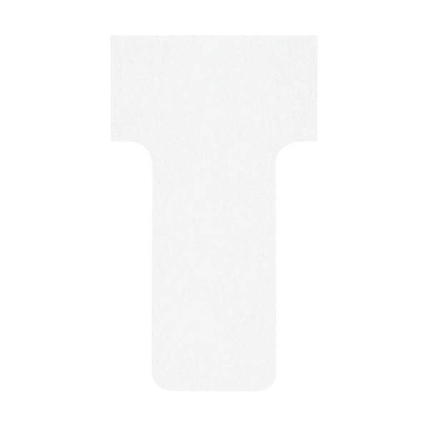 Nobo fiches T taille 1 (100 fiches) - blanc 2001002 247022 - 1