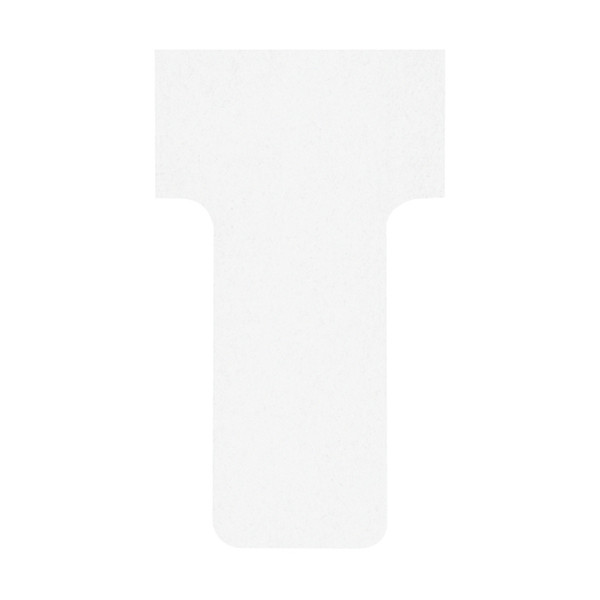 Nobo fiches T taille 1 (100 fiches) - blanc 2001002 247022 - 1