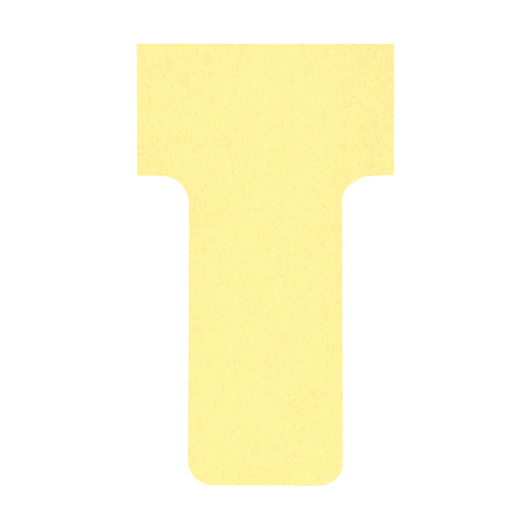 Nobo fiches T taille 1 (100 fiches) - jaune 2001004 247024 - 1