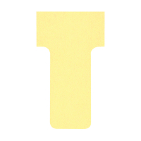 Nobo fiches T taille 1 (100 fiches) - jaune 2001004 247024