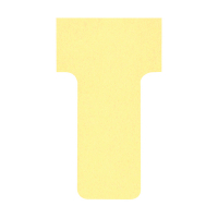 Nobo fiches T taille 1 (100 fiches) - jaune 2001004 247024