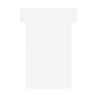 Nobo fiches T taille 2 (100 fiches) - blanc 2002002 247039