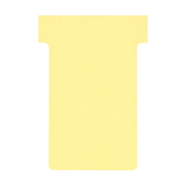 Nobo fiches T taille 2 (100 fiches) - jaune 2002004 247041 - 1