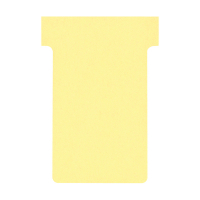 Nobo fiches T taille 2 (100 fiches) - jaune 2002004 247041