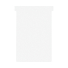 Nobo fiches T taille 4 (100 fiches) - blanc 247059 - 1