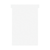Nobo fiches T taille 4 (100 fiches) - blanc