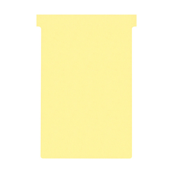 Nobo fiches T taille 4 (100 fiches) - jaune 2004004 247061 - 1