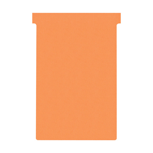 Nobo fiches T taille 4 (100 fiches) - orange 2004009 247065 - 1