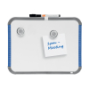 Nobo slimline tableau blanc magnétique en acier peint 28 x 22 cm - blanc QB05142ASTD 247140 - 2