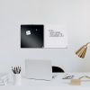 Nobo tableau blanc acier laqué magnétique 36 x 36 cm - blanc 1903802 208162 - 4