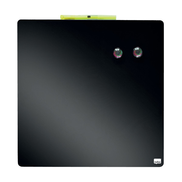 Nobo tableau blanc acier laqué magnétique 36 x 36 cm - noir 1903774 208161 - 1