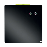 Nobo tableau blanc acier laqué magnétique 36 x 36 cm - noir 1903774 208161