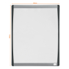 Nobo tableau blanc avec cadre incurvé 35,5 x 28 cm - blanc 1903779 208169 - 2