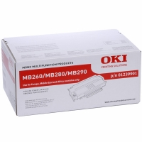 OKI 01239901 toner (d'origine) - noir 01239901 036058