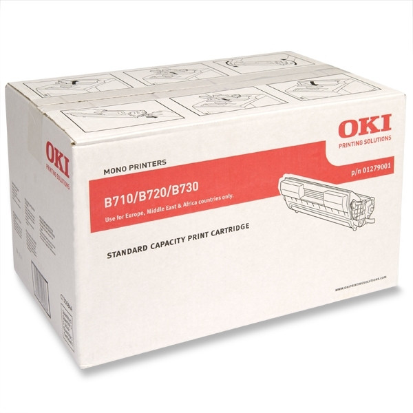 OKI 01279001 toner (d'origine) - noir 01279001 036106 - 1