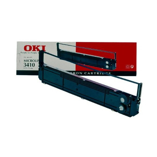 OKI 09002308 cassette à ruban encreur noir (d'origine) 09002308 042460 - 1