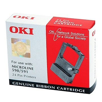 OKI 09002316 cassette à ruban encreur noir (d'origine) 09002316 042440 - 1