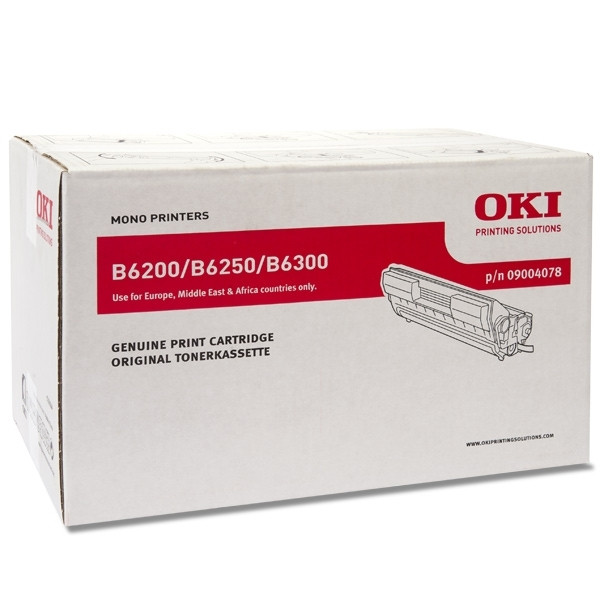 OKI 09004078 toner (d'origine) - noir 09004078 035550 - 1