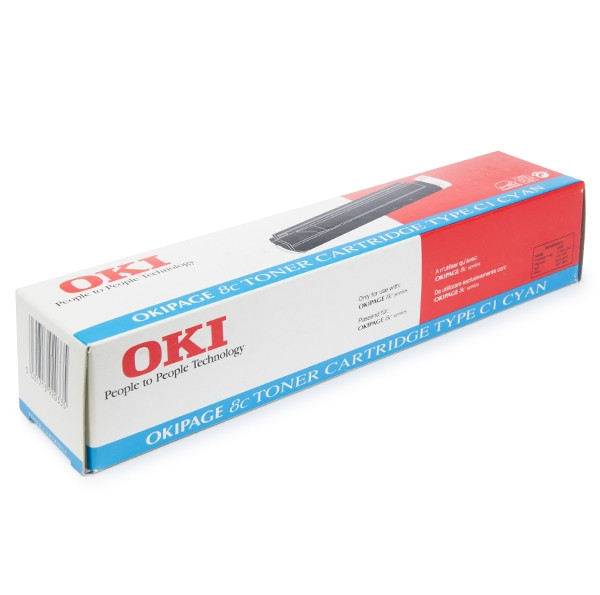 OKI 41012308 toner (d'origine) - cyan 41012308 035588 - 1