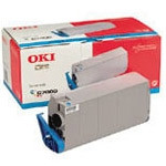 OKI 41963007 toner (d'origine) - cyan 41963007 035648 - 1