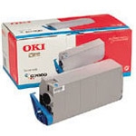 OKI 41963007 toner (d'origine) - cyan 41963007 035648