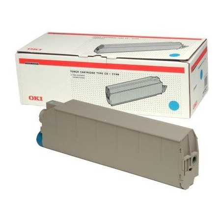 OKI 41963607 toner (d'origine) - cyan 41963607 035668 - 1