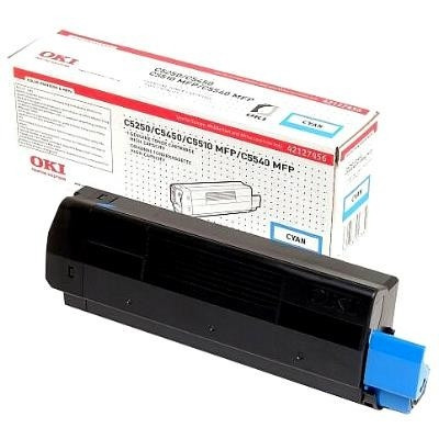 OKI 42127456 toner haute capacité (d'origine) - cyan 42127456 035754 - 1