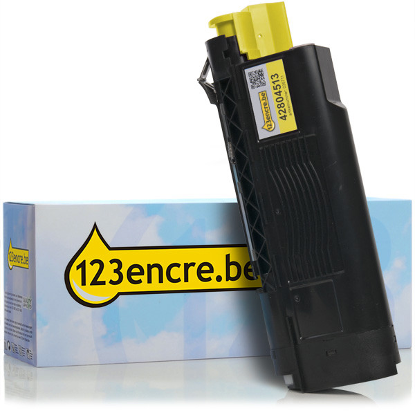 OKI 42804513 toner jaune (marque 123encre) 42804513C 035711 - 1