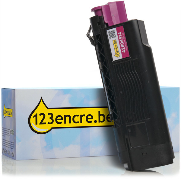 OKI 42804514 toner (marque 123encre) - magenta 42804514C 035709 - 1
